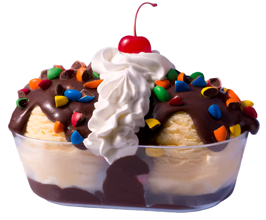 Candy Bar Sundae