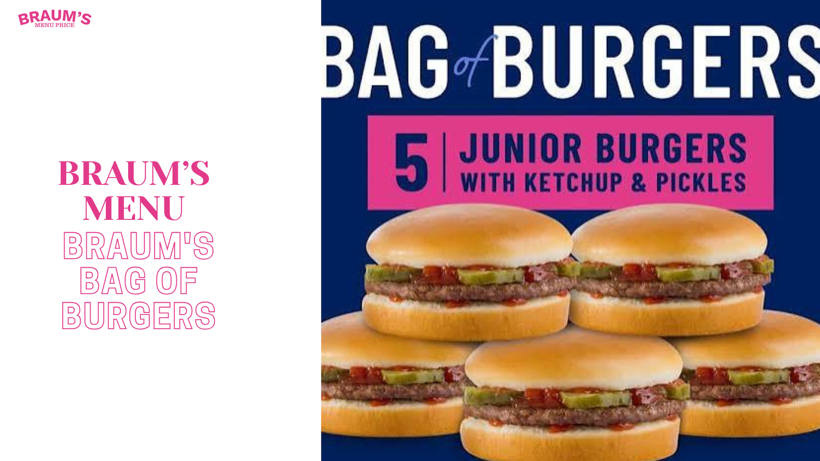 Braum's Bag of Burgers