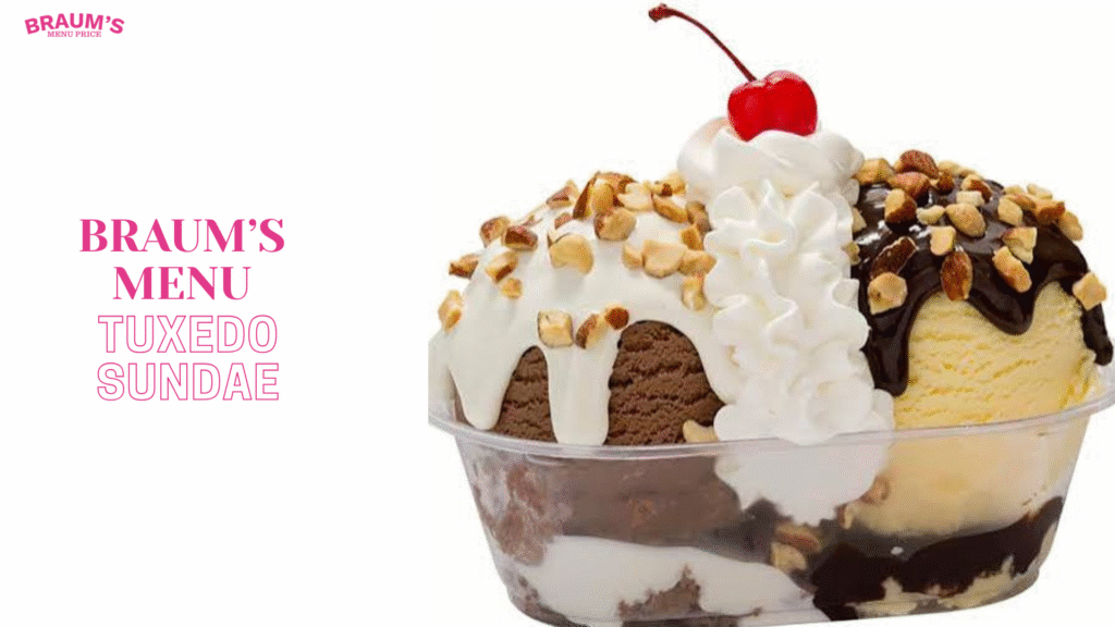 Braum's Tuxedo Sundae