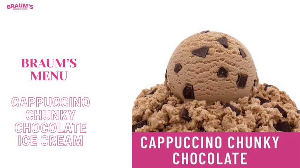 Cappuccino Chunky Chocolate Ice Cream