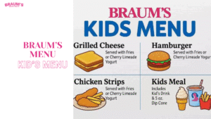 Braum’s Kids Menu