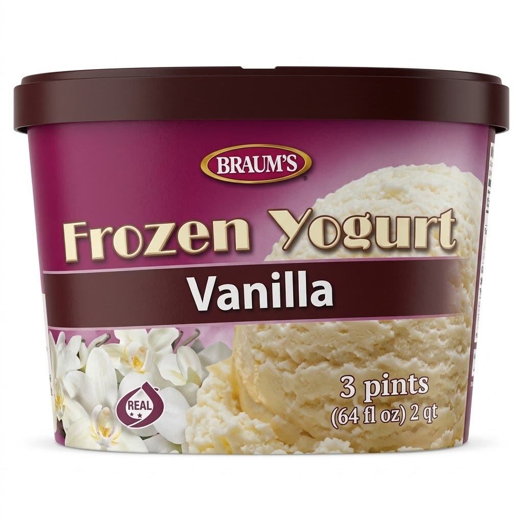 frozen yogurt 3 pint tub
